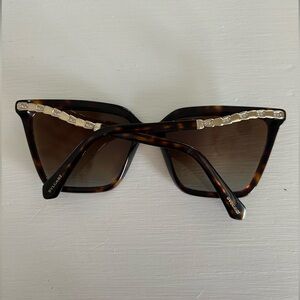 Bvlgari sunglasses tortoise and gold